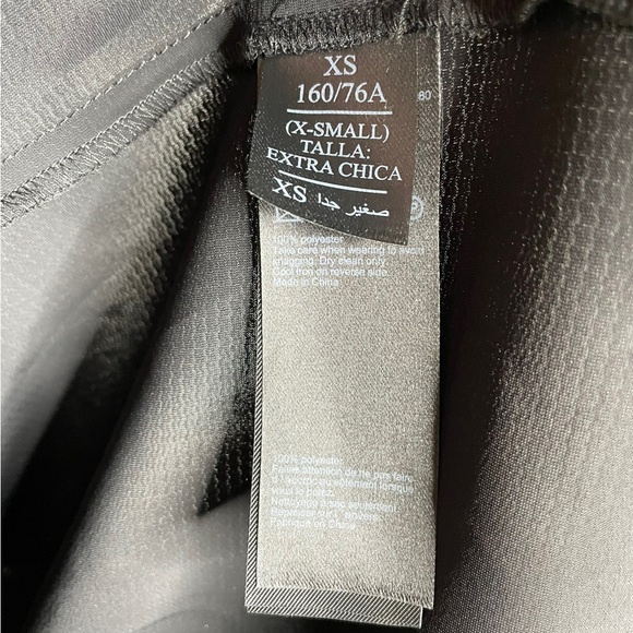 Allsaints | NWT Callie Drape Dress in Black XS - Picture 5 of 9